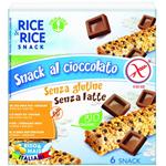 Snack di riso al cioccolato pz6 RICE&RICE