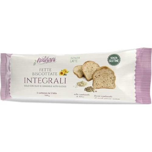 Fette biscottate integrali NATISANI
