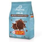 Frollini con cacao e gocce di cioccolato LAZZARONI