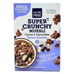 Super Crunchy Muesli cocco e cioccolato senza zuccheri aggiunti NUTRIFREE