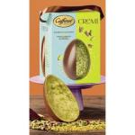 Uovo CREMI' doppio strato Gianduia classico & crema pistacchio con granella di pistacchio salato CAFFAREL