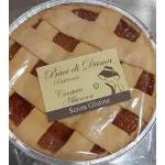 Crostata all'albicocca Baci di Dama