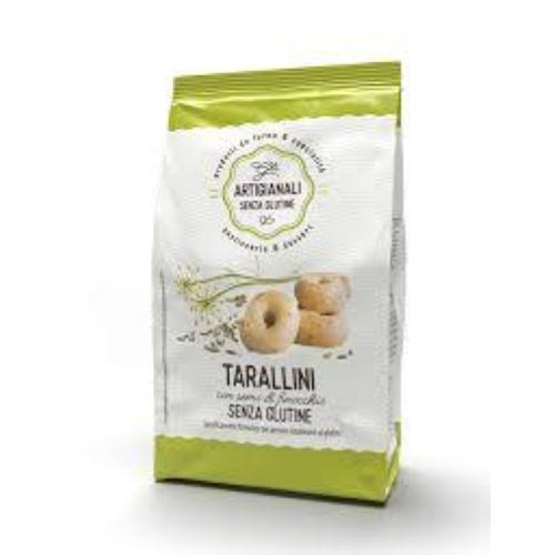 Tarallini con semi di finocchio GLI ARTIGIANALI SENZA GLUTINE