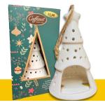 Alberello porta candela con sferette al latte senza glutine CAFFAREL