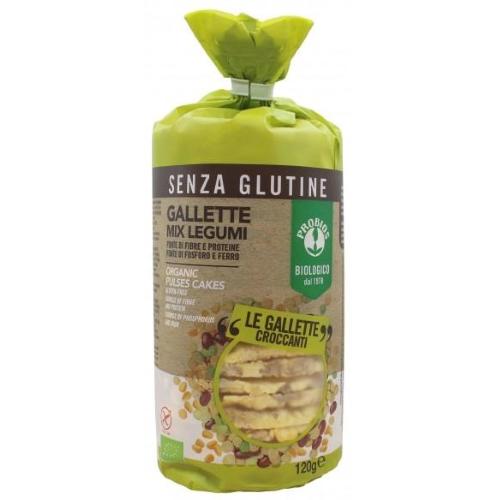 Gallette mix legumi senza glutine PROBIOS