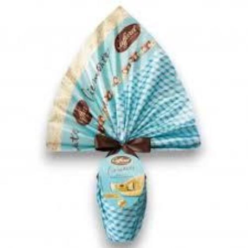 Uovo Piemonte cioccolato bianco e granella di nocciole CAFFAREL