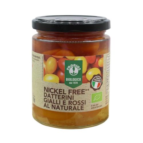 DATTERINI INTERI ROSSI E GIALLI AL NATURALE a basso contenuto di nichel Probios